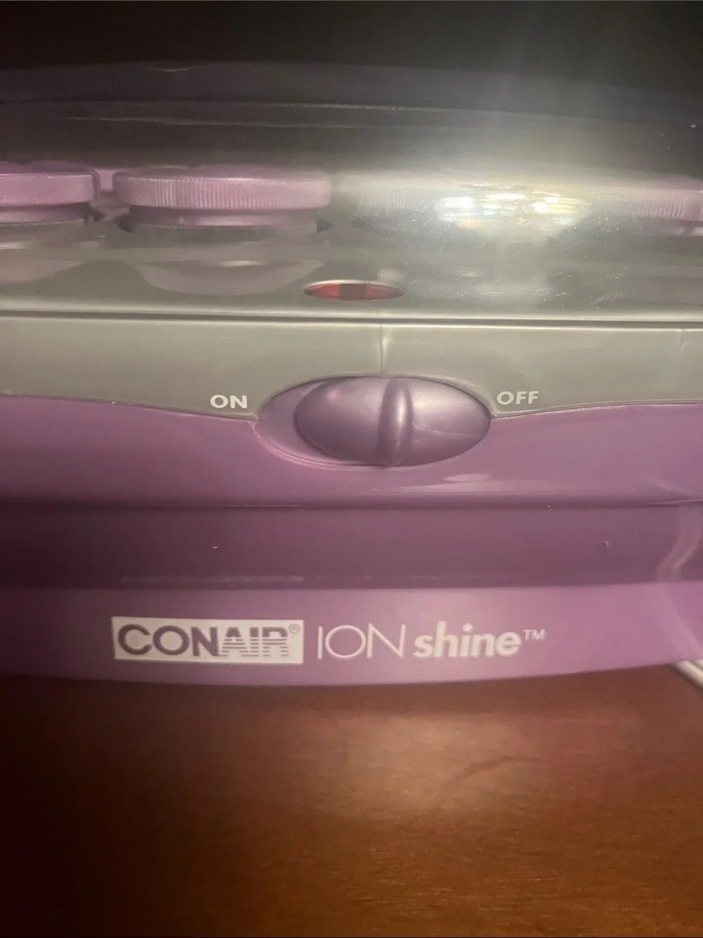 Conair ION Shine Purple Hot Roller Set